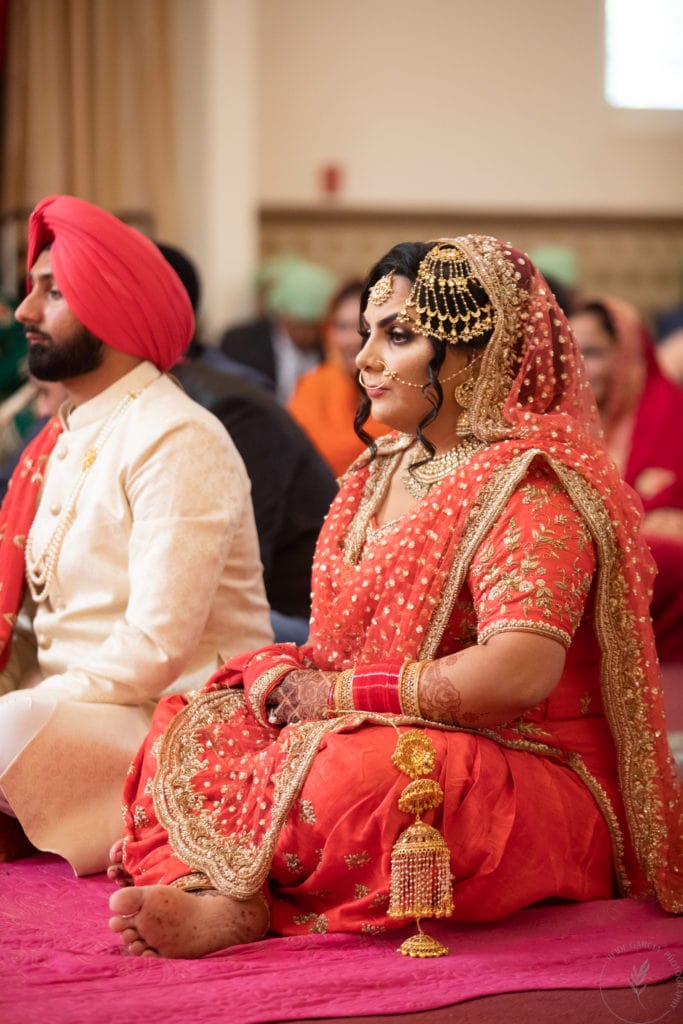 Sikh wedding ceremony 