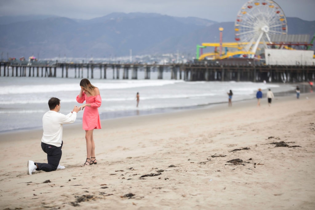 surprise proposal photoshoot