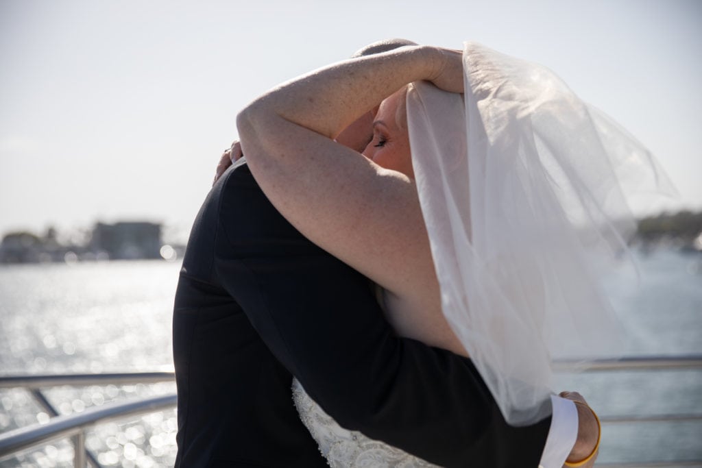 Newport Beach boat wedding