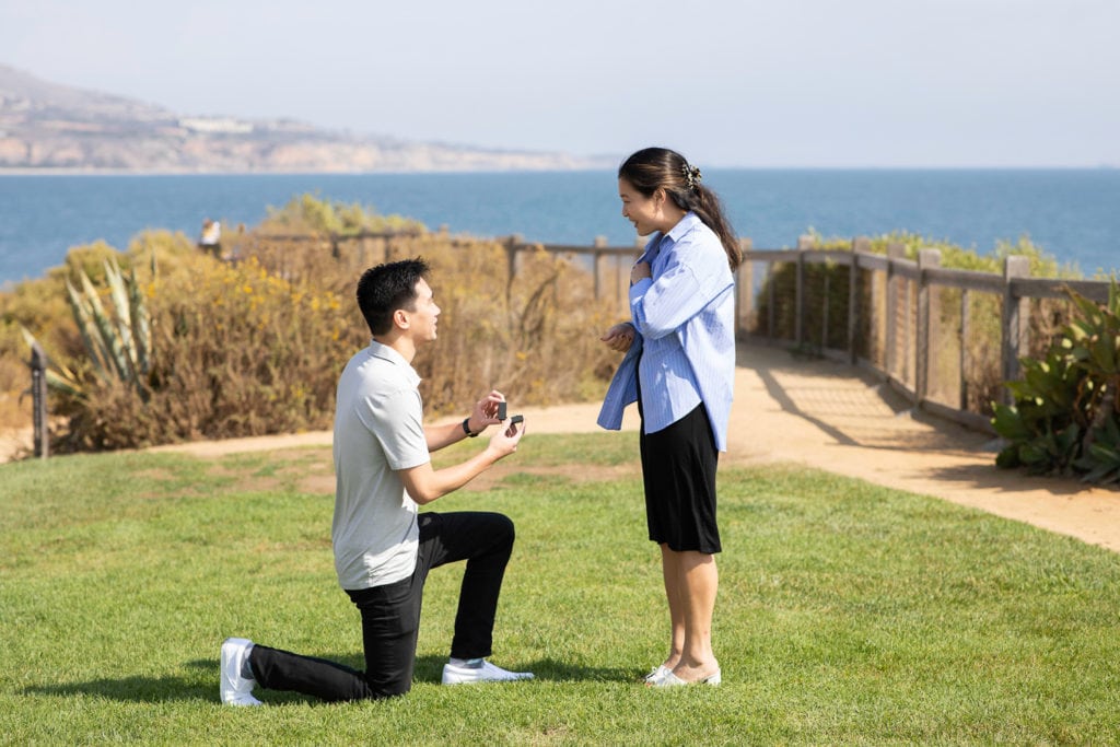 beach proposal pictures